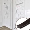 Wonderjune 75 Inch Shower Door Magnetic Strip Replacement Flexible Magnetic