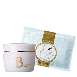 Mystical Cosmetics ebis bi-howaitokuri-mu G & uruoi-to N Moisture Beauty Mask 36 Pieces