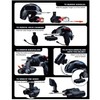 Kids Tactical Multifunctional Helmet Set for Battle Game, Police Cosplay