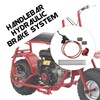 ZUDKSUY Mini Bicycle Handlebar Hydraulic Brake System with 50-Inch Hose,