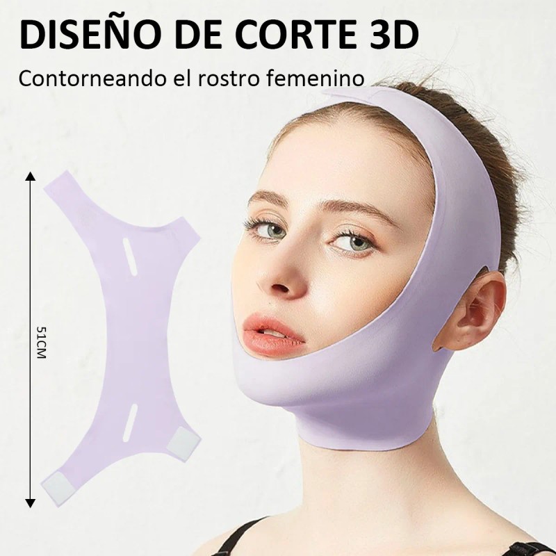 Mentonera Faja Oferta Reduce Arruga Papada Cachete Mejilla