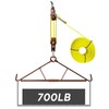 Atflbox Game Hoist Gambrel with 700LB Capacity Deer Hanger and