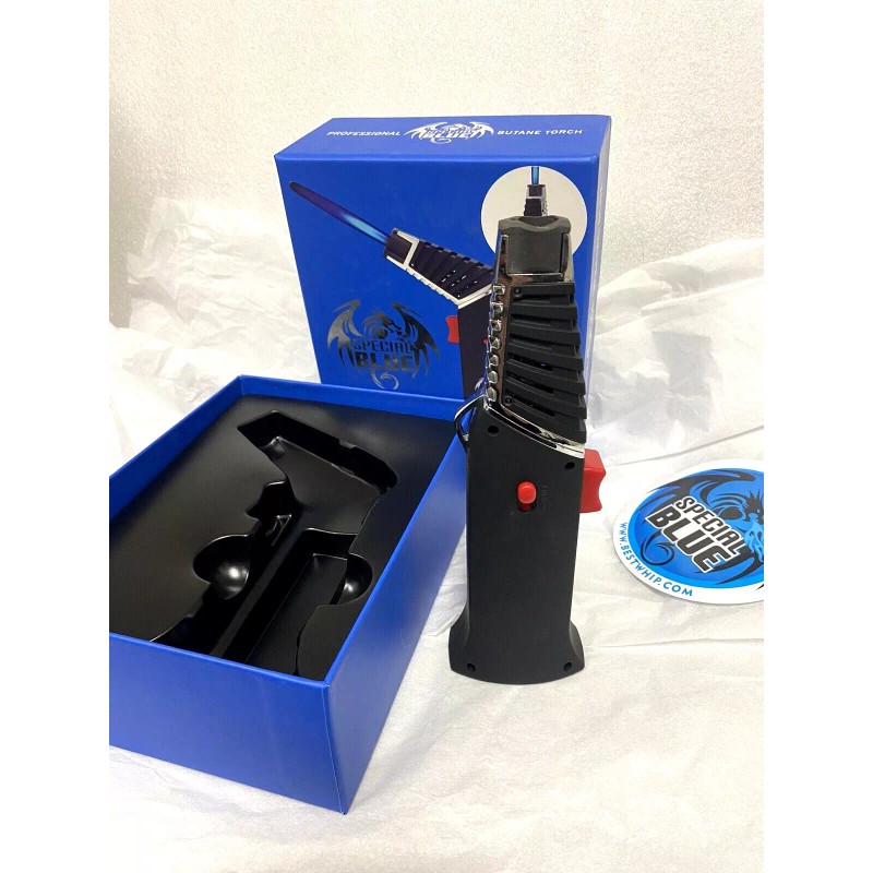 Special Blue Transformer Refillable Butane Torch | Lightweight