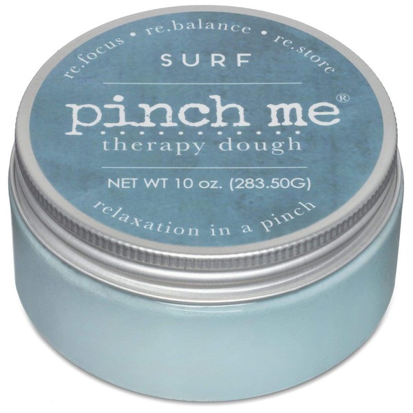 Pinch Me Therapy Dough - Holistic Aromatherapy Stress Relieving Putty - 10 Ounce Surf Scent