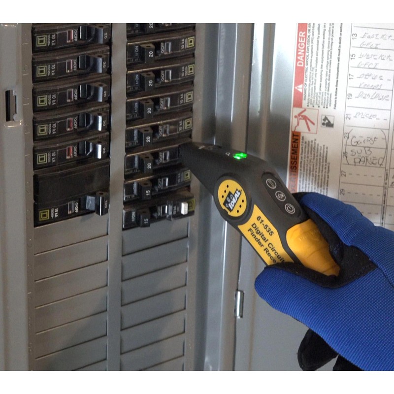 Ideal Electrical 61-535 Digital Circuit Breaker Finder with Digital Receiver