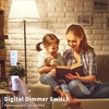 Plug in Lamp Dimmer with Remote, Digital Dimmer Light Switch