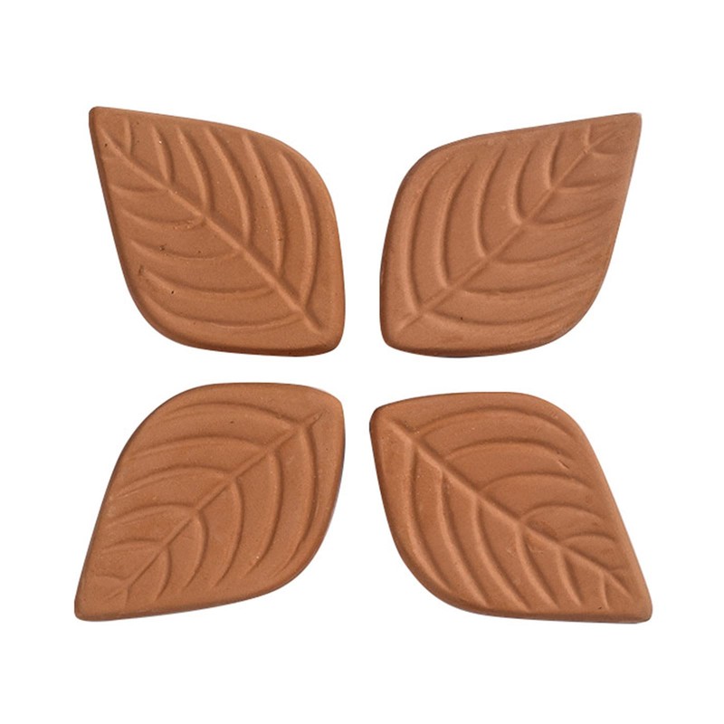 10Pcs Humidifier Sugar Saver Softener Leaf Clay Hydrostone Terracotta Humidifying