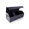 Fyzeoty Trunk Organizer for SUV - Leather Storage Box, Extra