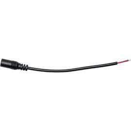 JacobsParts (5-Pack) DC Power Pigtail Female Barrel Jack 6-Inch Wire 5.5mm x 2.1mm for LED Strip Light, CCTV Security Camera, DVR, and Other Low Voltage Applications