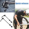 CTDMJ Quick Release Bicycle 2 Pieces, Front and Rear Wheel