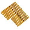20 Pcs Bamboo Wind Chimes Fittings Decked Accessories Decorating Tools