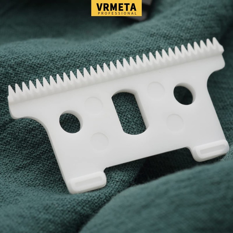 VRMETA Cuchillas de cerámica de repuesto profesionales para cortapelos ajustables