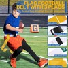 Hilhook Flag Football Belts, 14 Player White Flag Belts Sets
