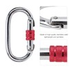 2 Pcs Aerial Yoga Mountaineering Buckle O Type Lock Runway