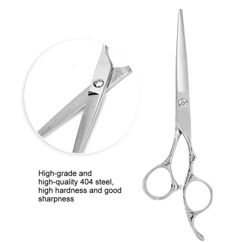 Professional Hair Flat Scissors Barber Salon 404 Steel Hairdressing Shears
