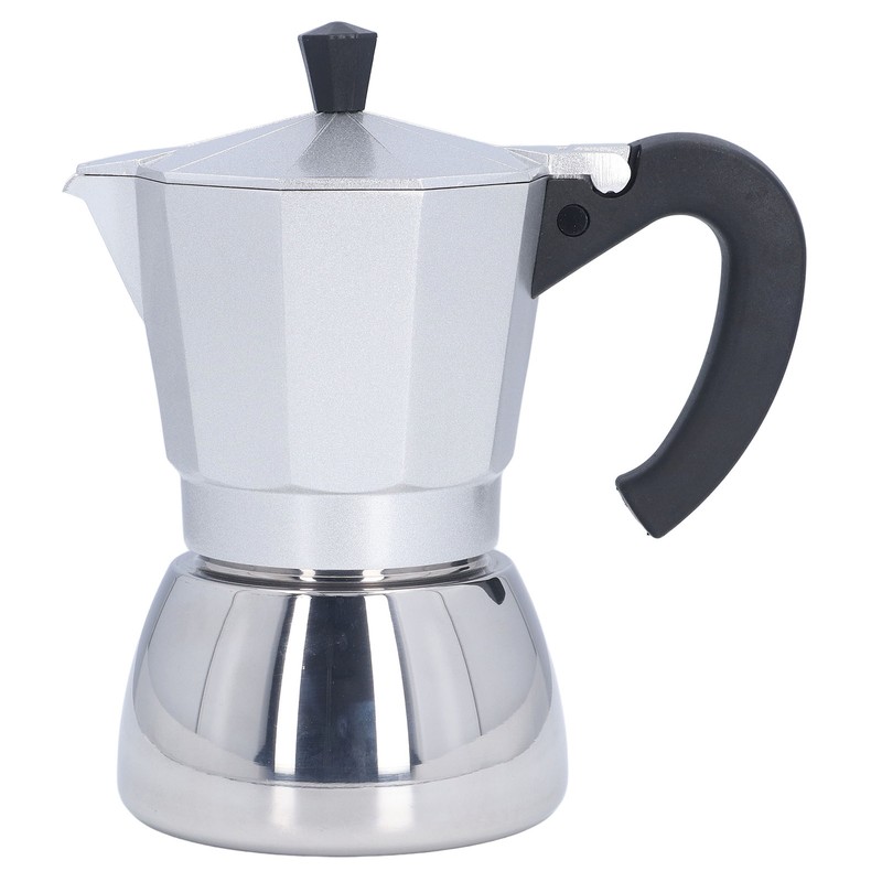 Stovetop Coffee Maker 6 Cup Moka Pot Delicious Coffee Making
