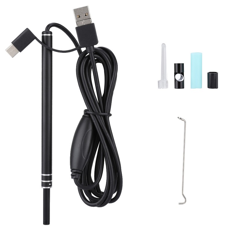 3-in-1 Mini Visual Ear Spoon USB HD Endoscope Camera Ear