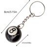 Dorytop 8 Ball Keychain Creative Key Chain Pendant Billiard Key