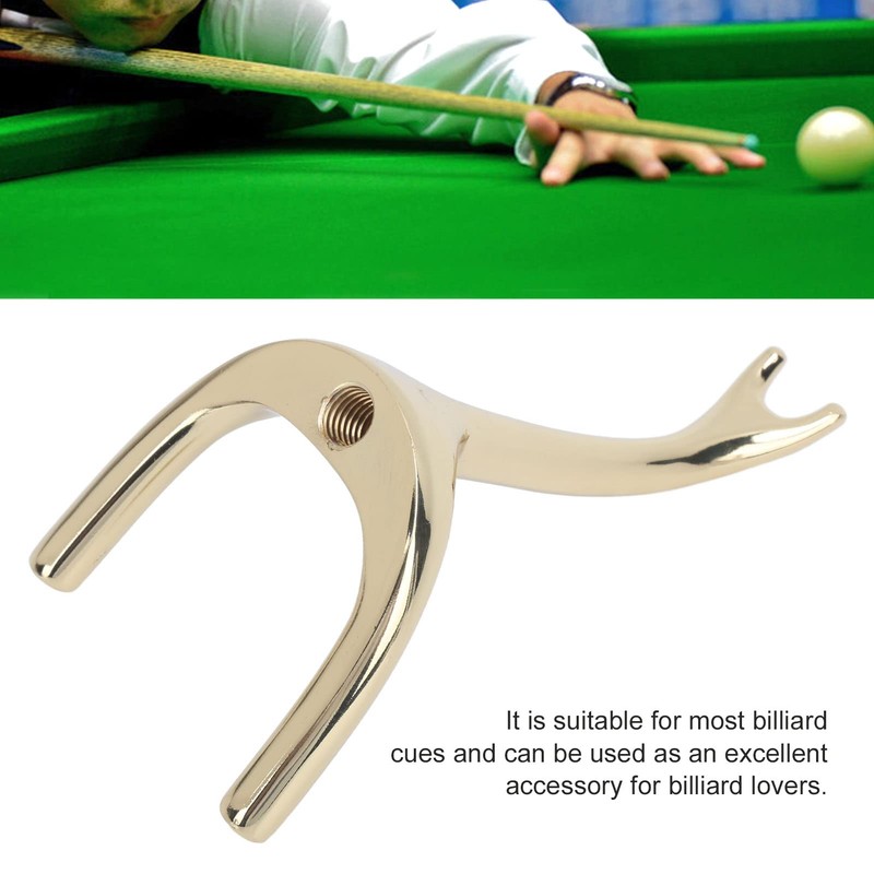 equlup Billiard Bridge Head, Portable Pool Cue Rest Snooker Stick