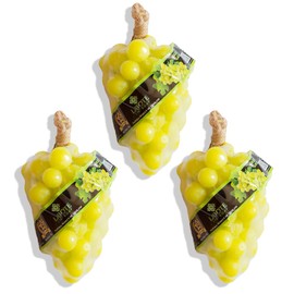 LABOTE Handmade Thai Organic Natural Soap Grape Green with Typical Fragrance - Pack of 3