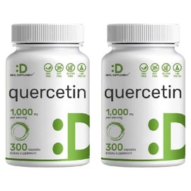 Dill Quercetin Quercetin 1000mg 300 capsules (2) 200 day supply / 딜 케르세틴 퀘르세틴 1000mg 300캡슐 2개 200일분