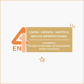 Gel de Limpieza Cuidado Facial 4 en 1 Tangerine Euphoria 180ml