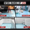 Professional Epoxy Floor Paint Kit (1 Gallon) - Light Blue