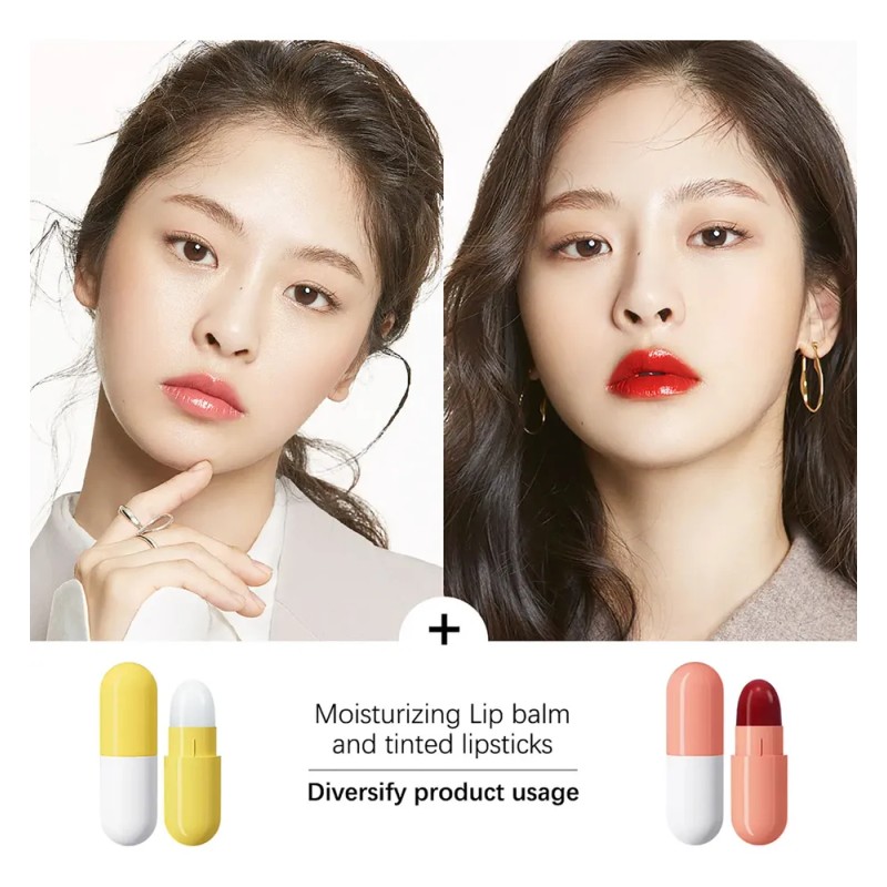 Mini Set De 6 Ml, 6 Unidades, Creative Moisturizing Lipstick