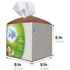 carrotez Tissue Box Cover, [Refined] Modern PU Leather Square Tissue