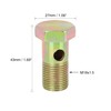 X AUTOHAUX M18 x 1.5mm Metric Threaded Hollow Bolts Brake