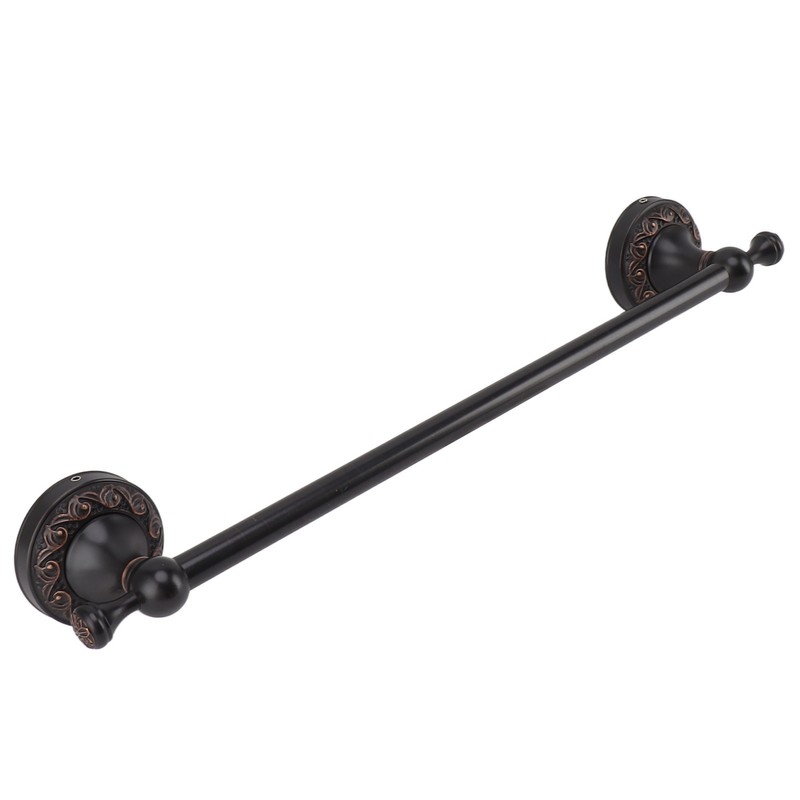Towel Bar Copper Retro Space Saving 40CM Multifunctional Tilt Proof