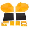 ECOTRIC Universal Snow Plow Pro-Wing Blade Extenders Extensions for PW22