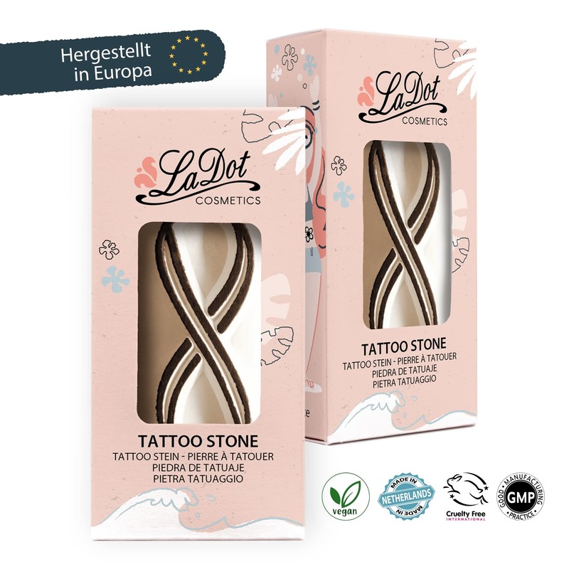 LaDot Tattoo for Children and Adults, Temporary Skin-friendly Fake Tattoos,