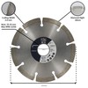 125mm Diamond Cutting Discs for Angle Grinder, SX-10 Superior Diamond