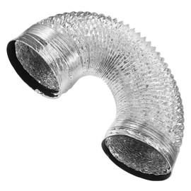 COHEALI Flexible Exhaust Hose for Stove Foil Chimney Flue Durable Air Vent Pipe for Kitchen Range Hood Easy to Clean Practical Design for Ventilation