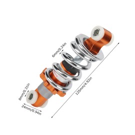 2pcs Versatile 125mm Shock Absorber, Adjustable, and Compatible for a Range of Vehicles