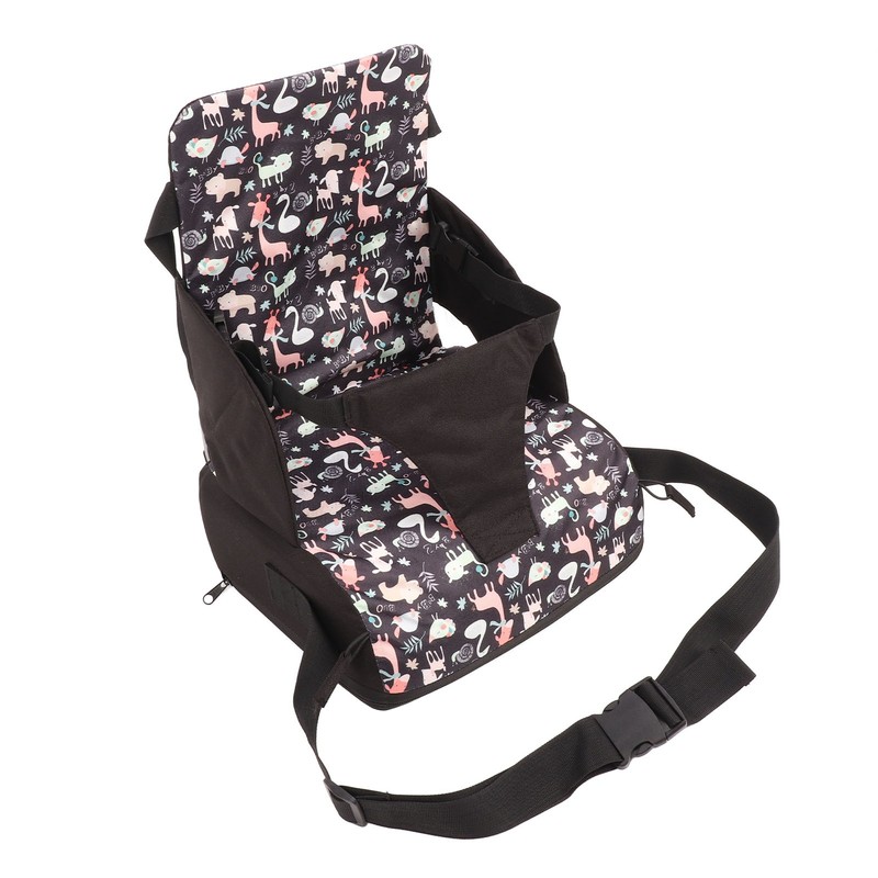 Children Chair Booster Chair Cartoon Portable Folding Toddler Booster Chair