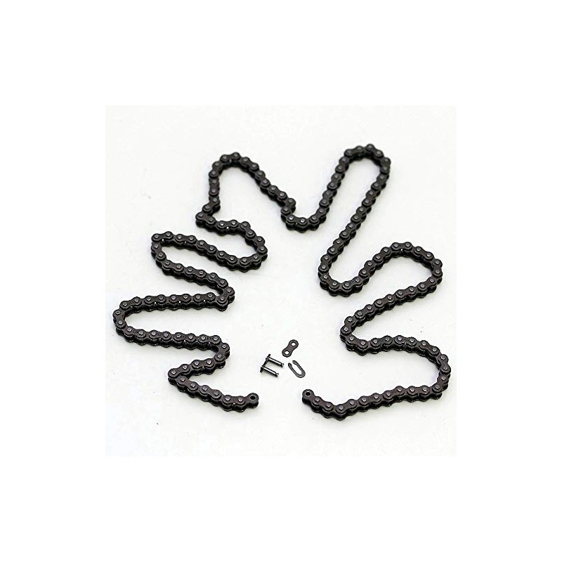 Thin 25H Chain with 75 Links and Chain Lock for