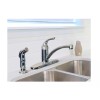 Project Source Stainless Steel Pvd Single Handle Mid-arc Kitchen Faucet