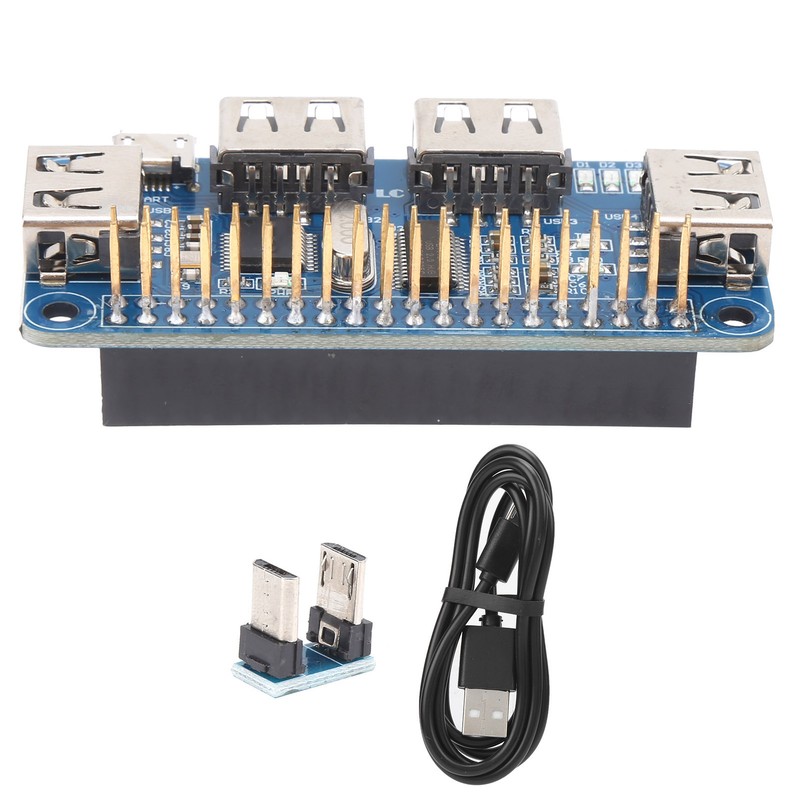 USB Expansion Board Module with Changeable Interface Hub Splitter for