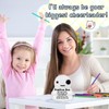 Halloween Positive Boo Ghost Gift Crochet Cute for Women Men