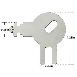 1PCS Dispenser Key Replacement for to-rk Paper Towel Dispensers 70WM1 83TR 87T Models Fits Von Dr-ehle Pal-mer Dispensers