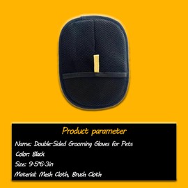 DAIWN Double-Sided Pet Grooming Gloves, Celery Pets Double-Sided Grooming Glove, Pet Gloves Grooming for Dogs, Cat Washing Gloves, Pet Grooming Gloves (2 PCS)