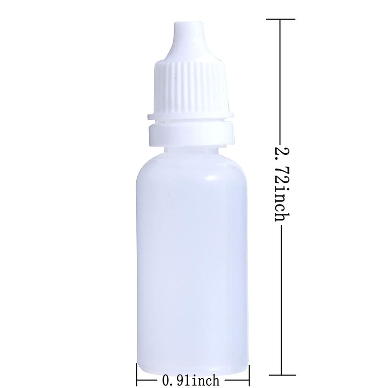 new star tattoo Plastic Dropper Bottle,15ml Dropper Bottles 60 PCS