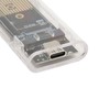 M.2 NVMe SATA SSD Enclosure NVMe to USB C 3.1