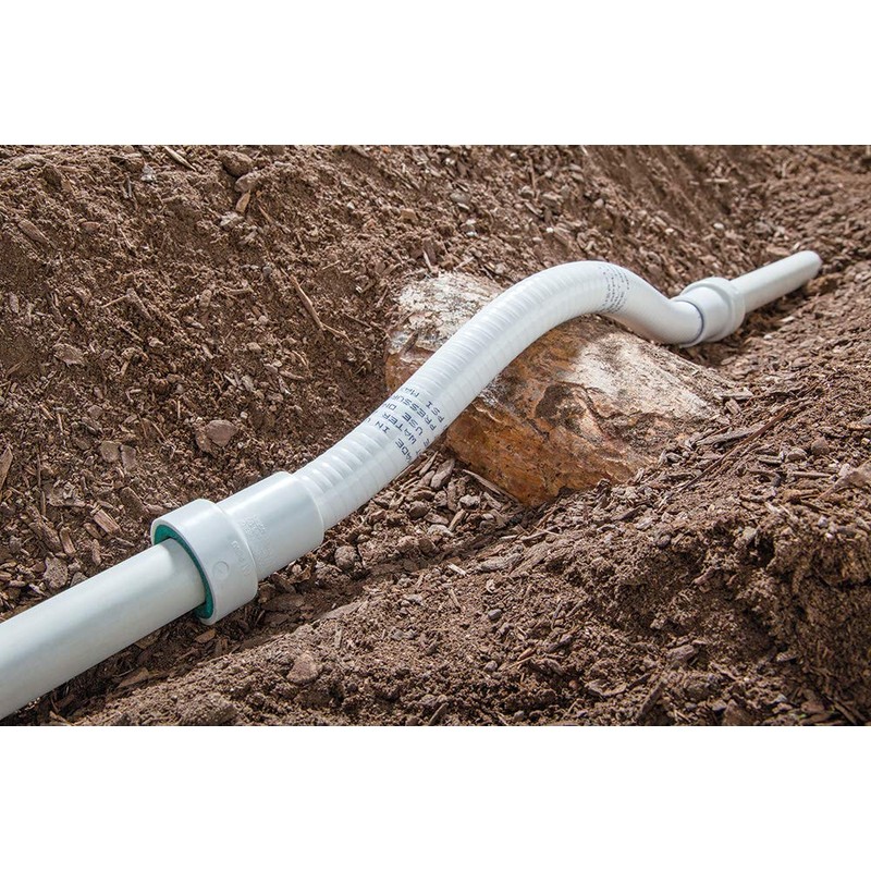 Orbit 35679 1 in. PVC-Lock Flexible Repair Coupling for Schedule