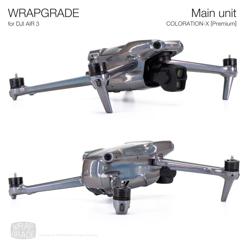 WRAPGRADE Skin Stickers Compatible with DJI Air 3 | Full