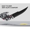 Knife Set - 15 PCS Kitchen Knife Set with Built-in