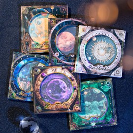 180 Sheets Fantasy Celestial Scrapbook Paper – Vintage Galaxy, Planets, Constellations & Cosmic Art – Aesthetic Lunar Astronomical Journal Supplies for DIY Art Craft, Card Making, Junk Journaling