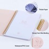 Moseem Weekly Planner Notebook, Undated A5 Planner Notebook Daily Planner